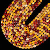 Natural Mookaite Gemstone Micro Faceted Oval 8X6MM Loose Beads 7.5 inch Half Strand (80021473-D717)