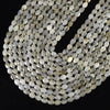 Natural Labradorite Gemstone Micro Faceted Oval 8X6MM Loose Beads 7.5 inch Half Strand (80021474-D717)