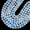 Opalite Gemstone Micro Faceted Hexagon Star 11MM Loose Beads 7.5 inch Half Strand (80021525-D722)