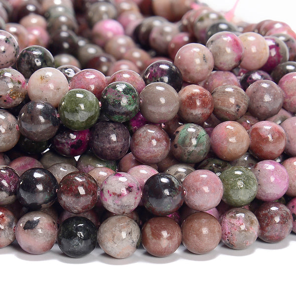 Natural Cobaltoan Calcite Gemstone Round 5MM 6MM 8MM Loose Beads (D652)