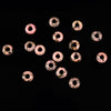 Natural Rhodonite Gemstone Large Hole Beads Rondelle Donut 14MM BULK LOT 2,6,12,24,50 Beads (80021209-S62)