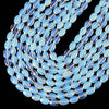 Opalite Gemstone Micro Faceted Oval 8X6MM 11X7MM Loose Beads 7.5inch Half Strand (D719)