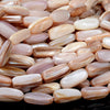Natural Mother of Pearl Shell MOP Gemstone 10X22MM Rectangle Tube Loose Beads (D434)