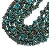 100% Genuine Natural Blue Turquoise Gemstone Pebble Nugget Chip 5-8MM 7-10MM 8-13MM 10-14MM Loose Beads (D609)