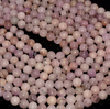 6-7mm Natural Kunzite Gemstone Light Pink Round Loose Beads 15 inch Full Strand (80000843-157)