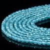 Blue Cat's Eye Gemstone Grade AAA 2MM Micro Faceted Round Loose Beads 15 inch Full Strand (80018257-P100)