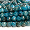 Apatite Blue Jade Gemstone Round 6MM 8MM 10MM Loose Beads (D705)