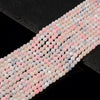Morganite Color Jade Gemstone Round 4MM Loose Beads 14.5 inch Full Strand (80020078-D617)