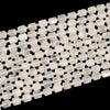 Natural Rock Crystal Clear Quartz Gemstone Faceted Round Tube Hexagon 10X8MM Loose Beads (D720)