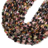 Natural Tourmaline Gemstone Pebble Nugget 8-10MM Loose Beads (D641)
