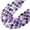 Natural Amethyst Gemstone Oval 11X8MM 14X10MM 16X12MM 18X13MM 20X15MM 34X25MM Loose Beads (D420)