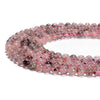Natural Biotite Mica In Quartz Gemstone Round 8MM Loose Beads (D655)