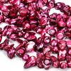 Fireball Baroque Freshwater Pink Pearl Gemstone Baroque 12-16MM Loose Beads (S32)