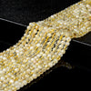 Natural Citrine Gemstone Grade A 5MM Micro Faceted Round Loose Beads 15 inch Full Strand (80018207-P96)