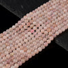 Natural Madagascar Rose Quartz Gemstone Round 5MM 6MM 7MM Loose Beads (D636)