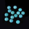 Blue Turquoise Gemstone Round 18MM 6 Beads Lot (80019792-D596)