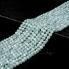 Natural Green Moonstone Gemstone Grade AAA 5MM Micro Faceted Round Loose Beads 15 inch Full Strand (80018226-P97)