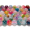 Multi Color Jade Gemstone Round 8MM Loose Beads 14.5 inch Full Strand (80020240-D629)