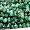 Natural Green Mica Muscovite in Fuchsite Gemstone Round 6MM 8MM 10MM 12MM Loose Beads (D505)