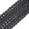 Black Lava Gemstone Oval 10X8MM Loose Beads (D648)