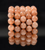 Natural Sunstone Gemstone Round Bracelet 6MM 8MM 10MM 7.5 inch Strand (S52)