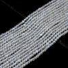 Natural Rainbow Moonstone Gemstone Grade AAA Round 4MM Loose Beads (P110)