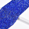 Natural Lapis Lazuli Gemstone Grade AAA Micro Faceted Round 2MM Loose Beads 15 inch Full Strand (80020498-P114)