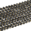 Natural Larvikite Labradorite Gemstone Micro Faceted Hexagon Star 11MM Loose Beads 7.5 inch Half Strand (80021531-D722)