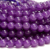 Jade Gemstone Round 8MM Loose Beads 14.5 inch Full Strand (80020113-D620)