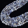 Natural Iolite Gemstone 8-10MM Pebble Nugget Loose Beads (D467)