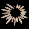 Rose Quatz Gemstone Marquise shape 10x30-12x57MM Loose Beads 7.5 inch Half Strand (80020618-D656)
