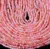 2MM Natural Pink Opal Gemstone Grade AAA Micro Faceted Round Loose Beads 15.5 inch Full Strand (80017899-P82)