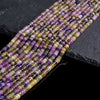 Multi Jade Gemstone Heshi Rondelle Slice 4X2MM Loose Beads 14.5 inch Full Strand (80019479-P106)
