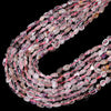 Natural Super Seven Quartz Gemstone 6-8MM Pebble Nugget Loose Beads (D466)