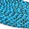 Chrysocolla Quantum Quattro Gemstone Barrel Drum Oval Rice 12X7MM Loose Beads (D523)