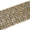 Natural Dalmatian Jasper Gemstone Faceted Round Tube Hexagon 10X8MM Loose Beads (D724)