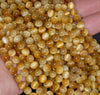 6mm Golden Tiger Eye Gemstone Grade AA Yellow Round 6mm Loose Beads 15 inch Full Strand (80002576-801)