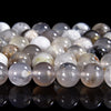 Natural Purple White Opal Gemstone Grade AA Round 8MM 10MM Loose Beads (D548)