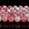 Candy Pink Persian Jade Gemstone Round 4MM 6MM 8MM 10MM Loose Beads (D569)