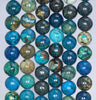 6mm Multicolor Chrysocolla Gemstone Grade A Round Loose Beads 15 inch Full Strand (80004699-726)