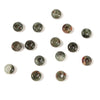 Natural African Blood Stone Gemstone Large Hole Beads Rondelle Donut 14MM BULK LOT 2,6,12,24,50 Beads (80021205-S62)