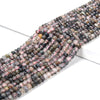 Natural Golden Black Rutilated Quartz Gemstone Grade AA 5X3MM Micro Faceted Rondelle Loose Beads 15 inch Full Strand (80018122-P89)