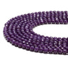 Purple Jade Gemstone Facetecd Round 6MM Loose Beads (D631)