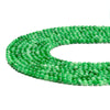 Green Jade Gemstone Round 4MM Loose Beads 14.5 inch Full Strand (80020072-D617)