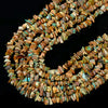 100% Genuine Natural Turquoise Rough Brown Gemstone 4-8MM Pebble Nugget Chip Loose Beads (D429)