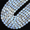 Opalite Gemstone Faceted Round Tube Hexagon 10X8MM Loose Beads (D720)