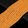 Yellow Lava Gemstone Rondelle Heshi Slice 4X2MM 6X3MM Loose Beads (D645)