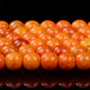 6MM Orange Turquoise Gemstone Round Loose Beads (P81)