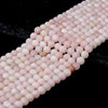 Natural Pink Opal Gemstone Micro Faceted Round 5MM 6MM Loose Beads 15 inch Full Strand (P97)