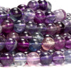 Natural Rainbow Fluorite Gemstone Round 8MM Loose Beads (D708)